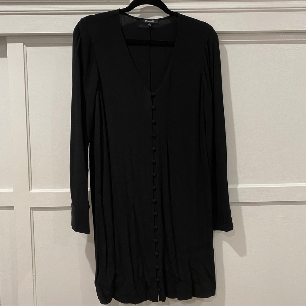 Madewell button down LS dress